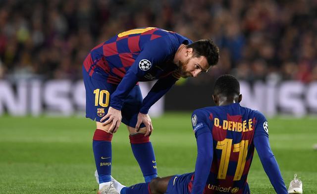 巴萨小胜AC米兰:梅西传射登贝莱绝杀 巴萨小胜AC米兰:梅西传射登贝莱绝杀